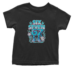 67 Brainrot Meme Slang Infant One-Piece Romper Bodysuit Or Toddler T-shirt Black
