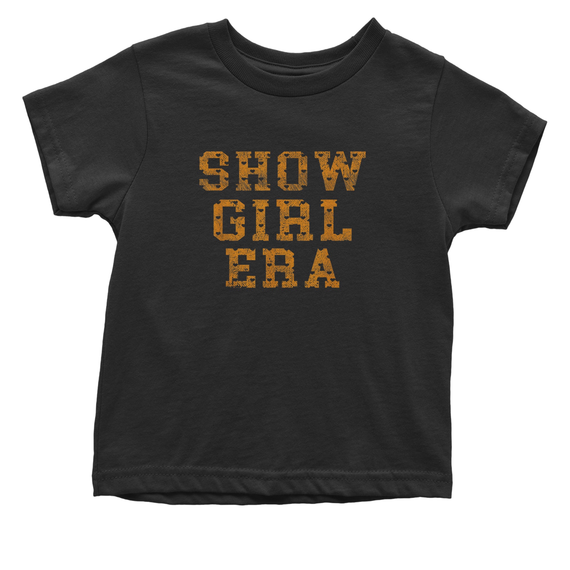 Vintage Showgirl Era Heart Infant One-Piece Romper Bodysuit Or Toddler T-shirt Black