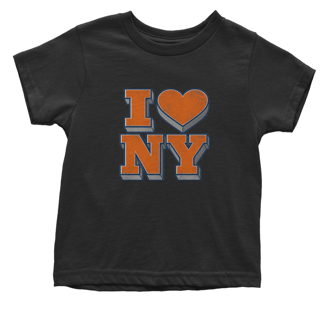 New York City Pride Heart Infant One-Piece Romper Bodysuit Or Toddler T-shirt Black