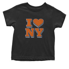 New York City Pride Heart Infant One-Piece Romper Bodysuit Or Toddler T-shirt Black