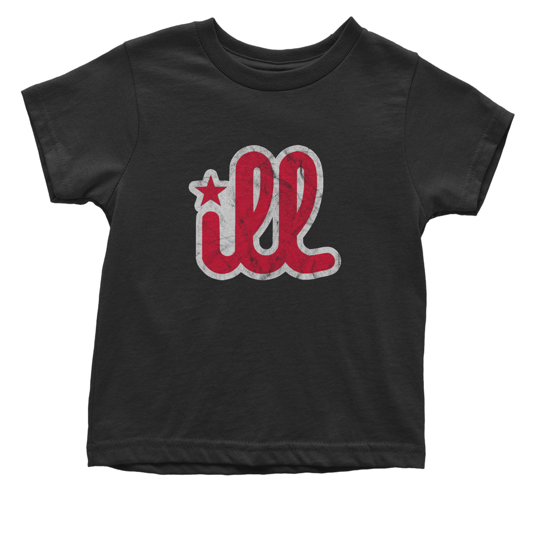 ILL Vintage It's A Philly Thing Infant One-Piece Romper Bodysuit Or Toddler T-shirt Black