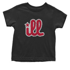 ILL Vintage It's A Philly Thing Infant One-Piece Romper Bodysuit Or Toddler T-shirt Black
