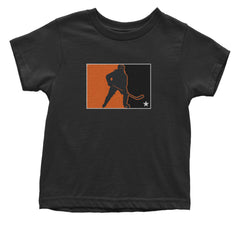 Hockey Enforcer Retro Vintage Infant One-Piece Romper Bodysuit Or Toddler T-shirt Black