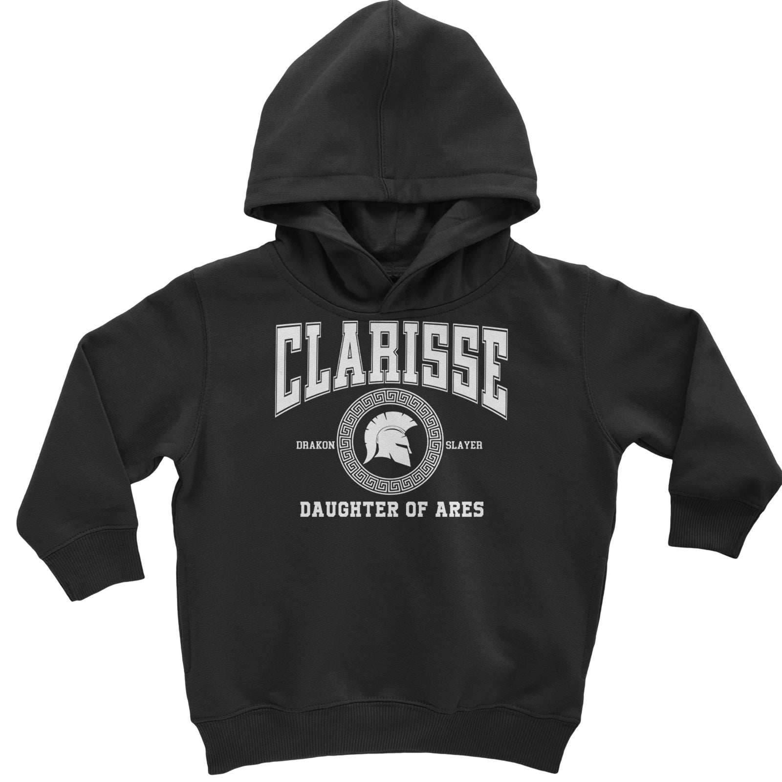 Clarisse Daughter of Ares Battle Ready Toddler Hoodie Or Infant Fleece Romper Black