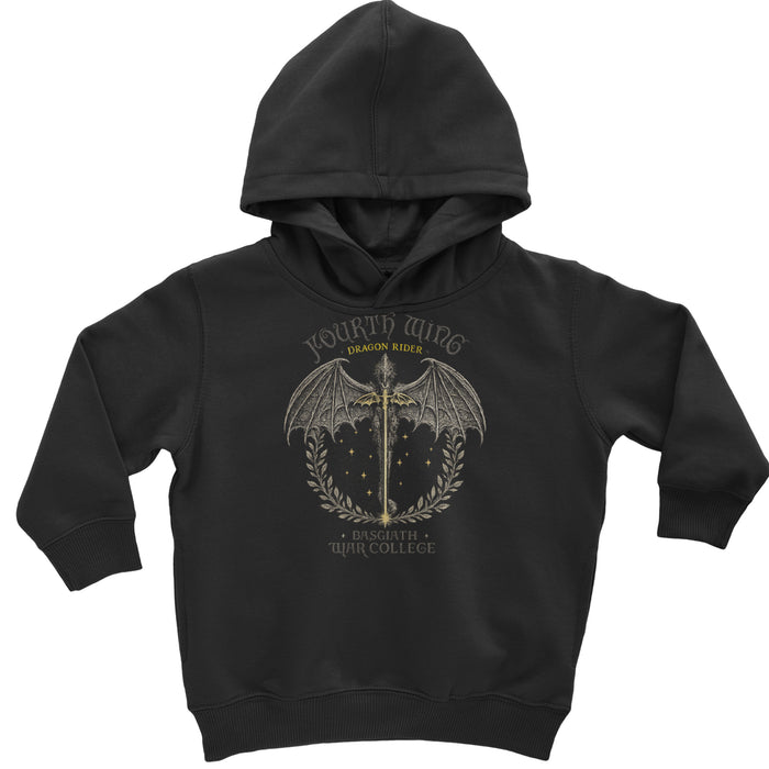 Fourth Wing Dragon Rider Vintage Basgiath War College Toddler Hoodie Or Infant Fleece Romper