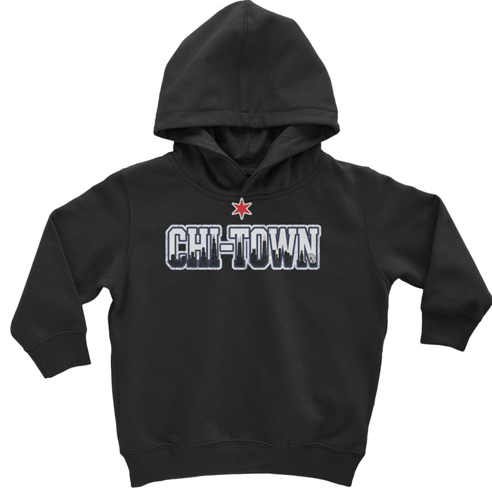 Chicago Chi-Town City Pride Toddler Hoodie Or Infant Fleece Romper
