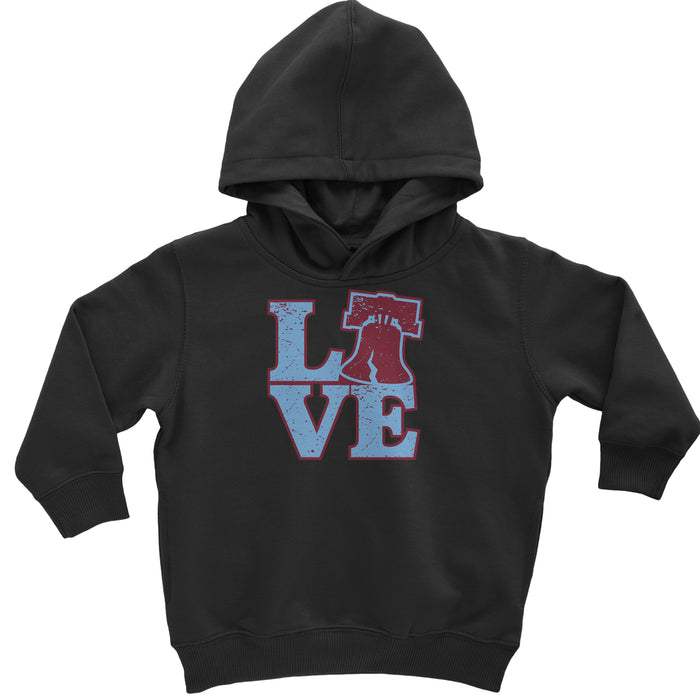 Love Philly Liberty Bell Toddler Hoodie Or Infant Fleece Romper