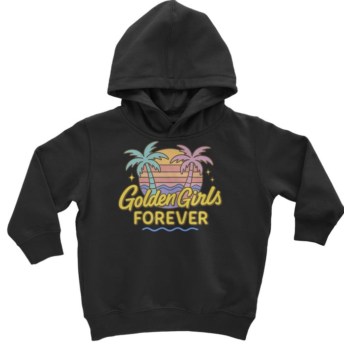 Golden Girls Forever Retro Sunset Toddler Hoodie Or Infant Fleece Romper