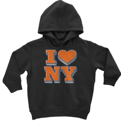 New York City Pride Heart Toddler Hoodie Or Infant Fleece Romper Black