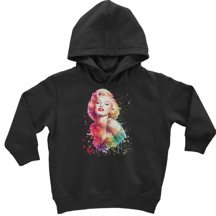 Mrs. Monroe Watercolors Bombshell Toddler Hoodie Or Infant Fleece Romper