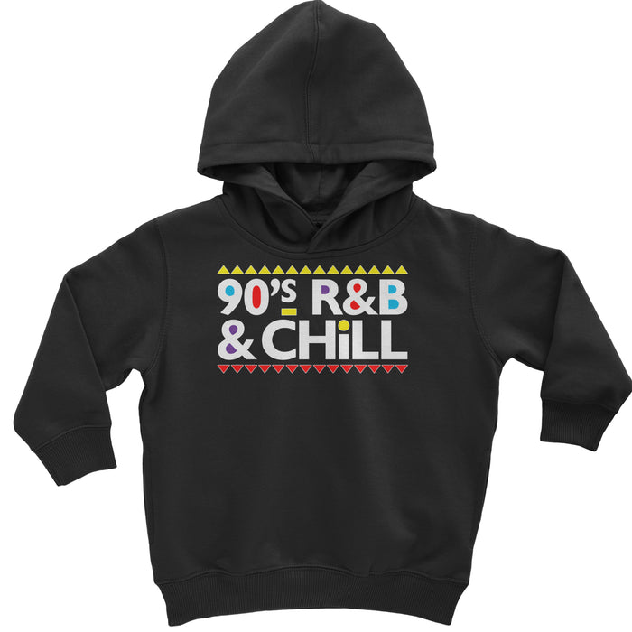90s R&B and Chill Retro Throwback Toddler Hoodie Or Infant Fleece Romper