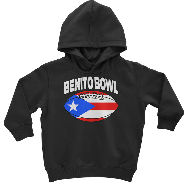 Benito Bowl Puerto Rico Football Toddler Hoodie Or Infant Fleece Romper