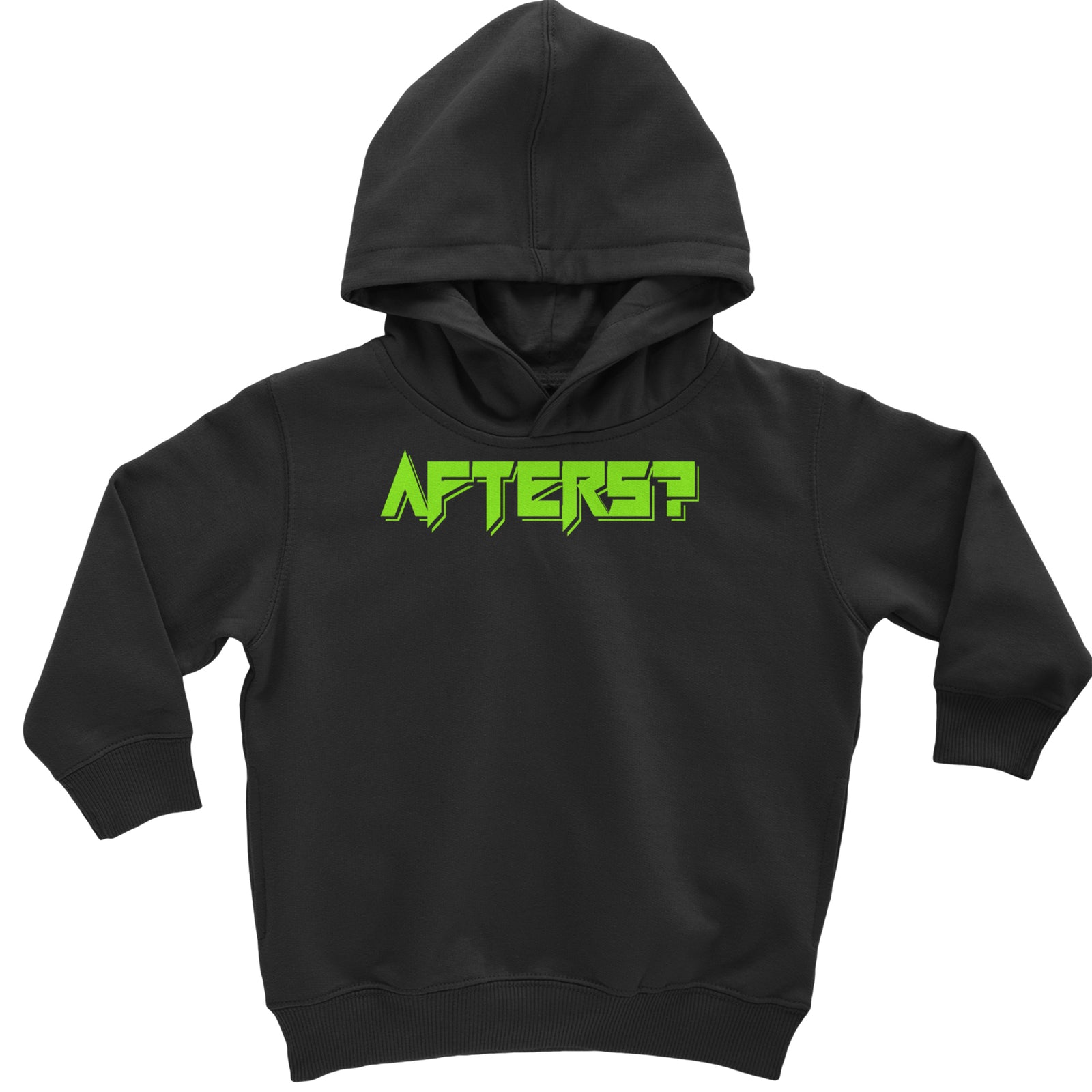 Afters After Party Rhythm Club Rave EDM Toddler Hoodie Or Infant Fleece Romper Black