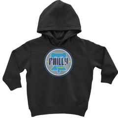 Philly Pride Liberty Bell Toddler Hoodie Or Infant Fleece Romper Black
