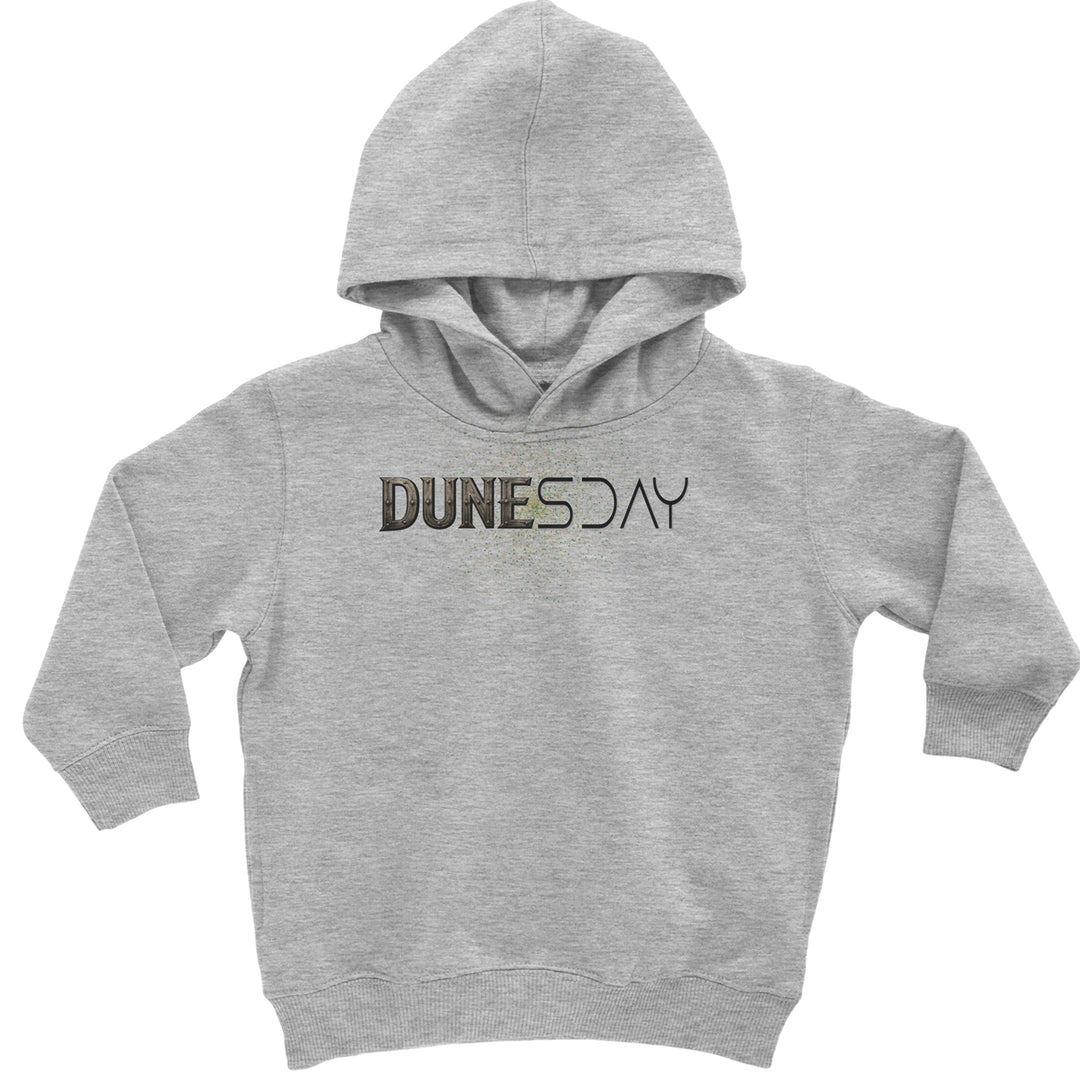DunesDay Desert Apocolypse Toddler Hoodie Or Infant Fleece Romper Heather Grey