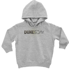 DunesDay Desert Apocolypse Toddler Hoodie Or Infant Fleece Romper Heather Grey