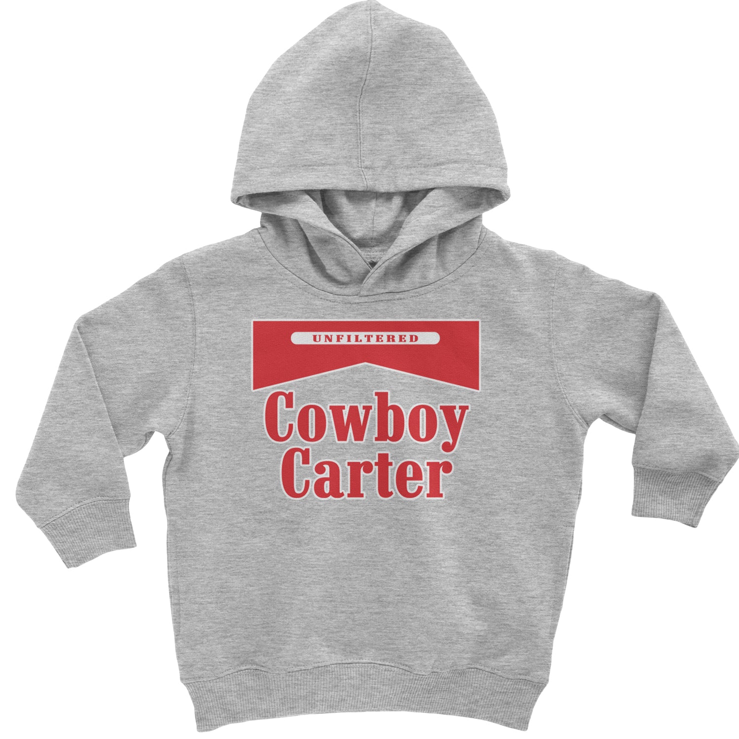 Cowboy Karter Country Act Two Toddler Hoodie Or Infant Fleece Romper Heather Grey