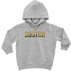 Boston City Pride Irish Toddler Hoodie Or Infant Fleece Romper Heather Grey