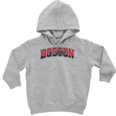 Boston City Pride Skyline Toddler Hoodie Or Infant Fleece Romper Heather Grey