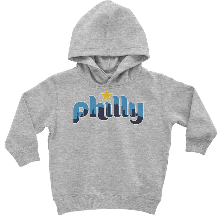 Skyline Philly Philadelphia Toddler Hoodie Or Infant Fleece Romper