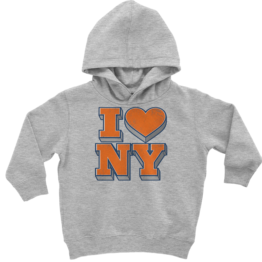 New York City Pride Heart Toddler Hoodie Or Infant Fleece Romper Heather Grey