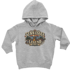 Tennessee Legend Country Music Dolly Toddler Hoodie Or Infant Fleece Romper Heather Grey