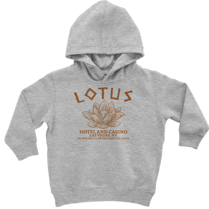 Lotus Hotel and Casino Toddler Hoodie Or Infant Fleece Romper