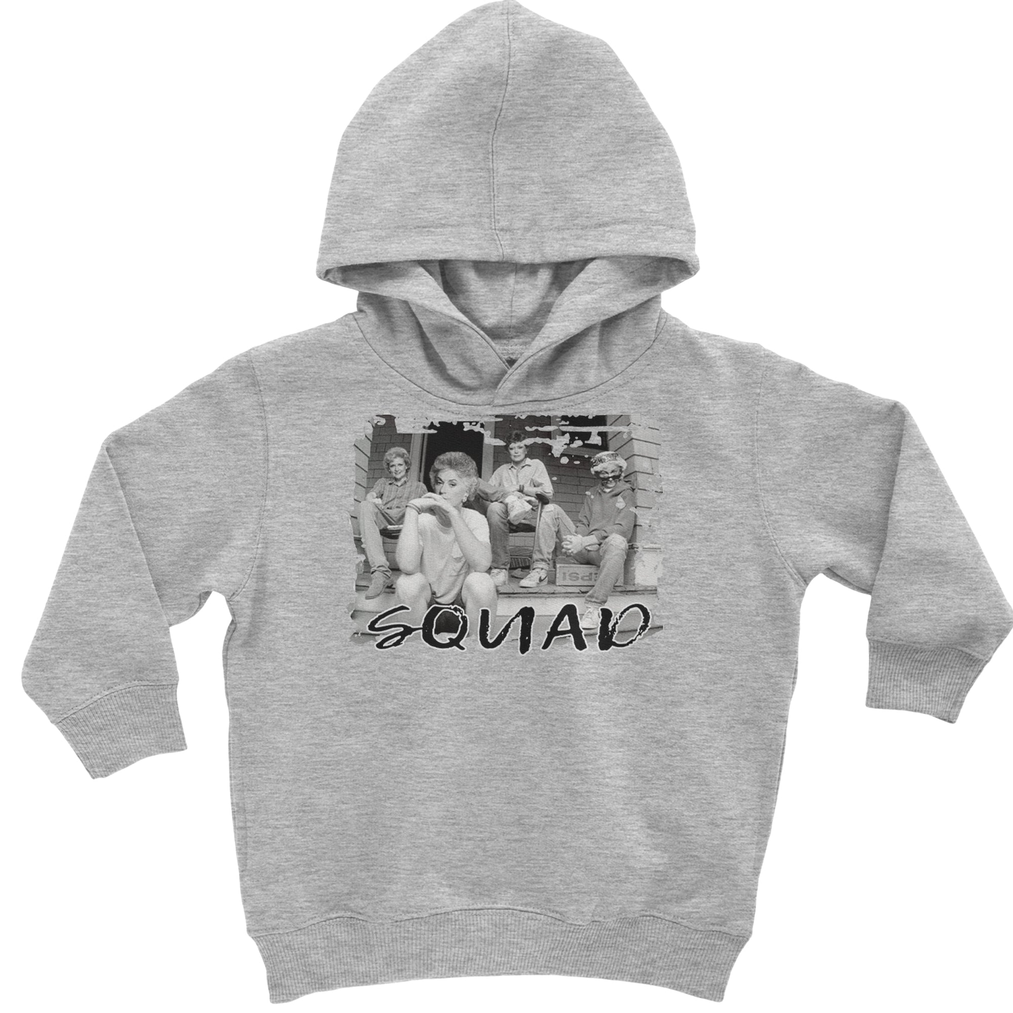 Squad Golden Girls Toddler Hoodie Or Infant Fleece Romper Heather Grey