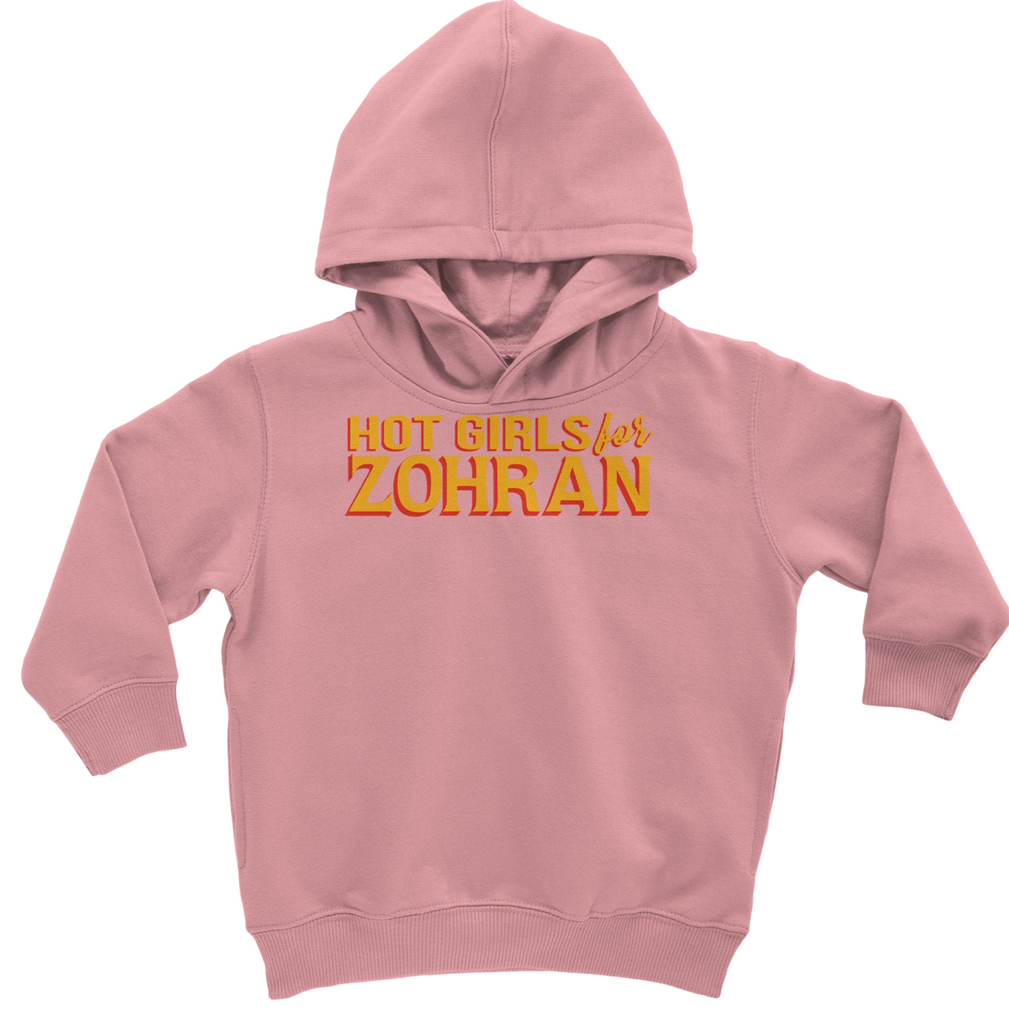 Hot Girls for Zohran Meme Toddler Hoodie Or Infant Fleece Romper Mauve