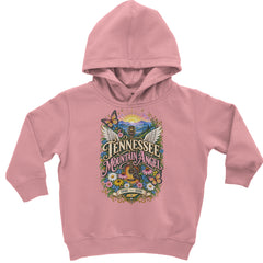 Tennessee Mountain Angel Wings Dolly Toddler Hoodie Or Infant Fleece Romper Mauve