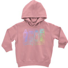 Spooky Season Cute Pastel Halloween Design Toddler Hoodie Or Infant Fleece Romper Mauve