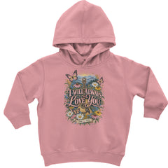 I Will Always Love You Dolly Toddler Hoodie Or Infant Fleece Romper Mauve