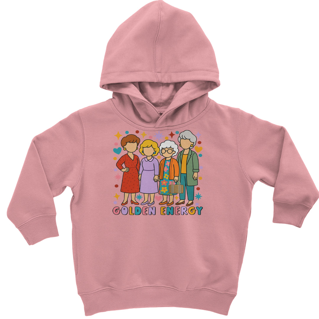 Golden Forever Golden Girls Toddler Hoodie Or Infant Fleece Romper Mauve