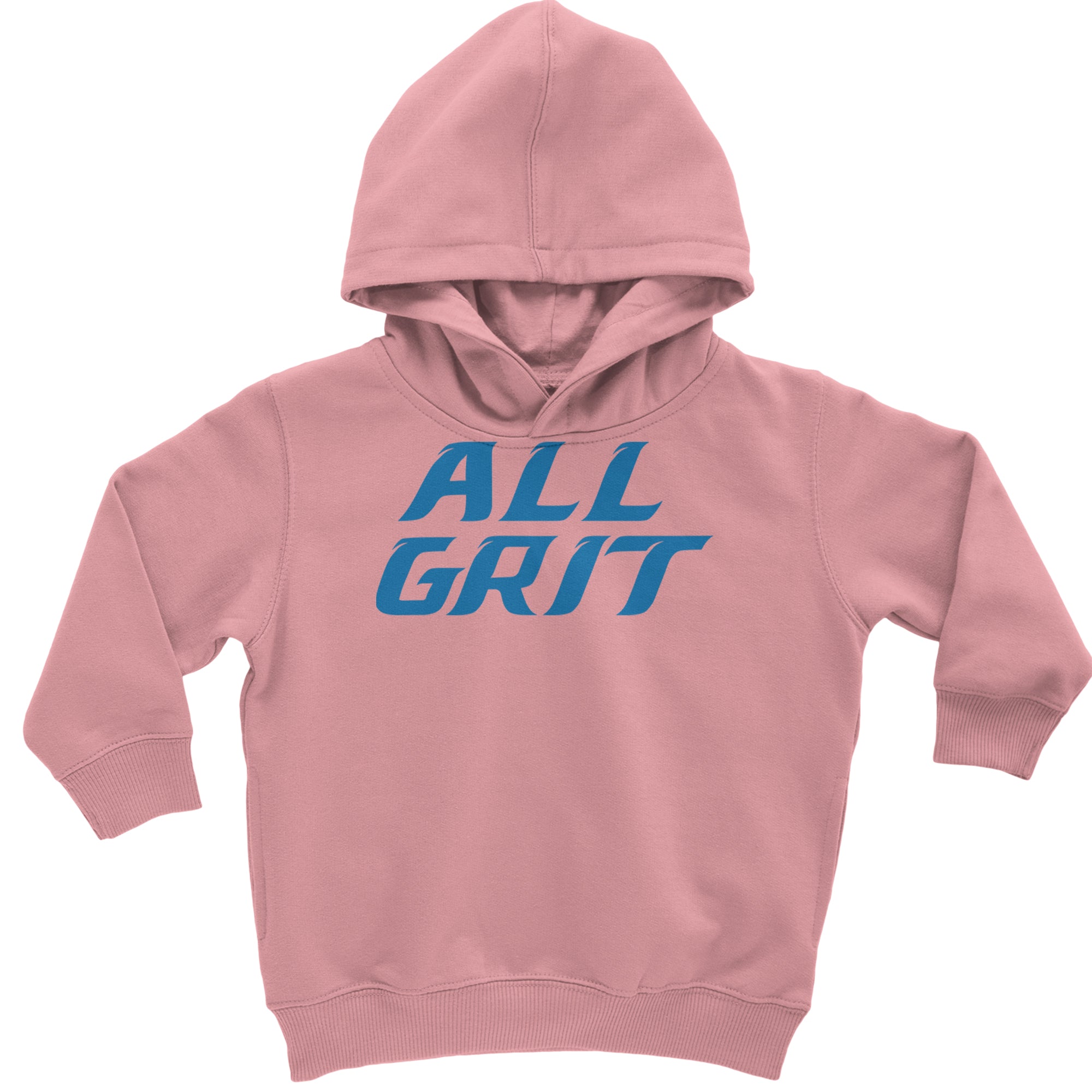 All Grit Detroit Football Toddler Hoodie Or Infant Fleece Romper Mauve