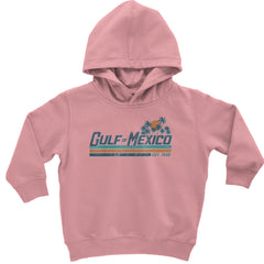 Gulf Of Mexico Established Year 1550 Toddler Hoodie Or Infant Fleece Romper Mauve