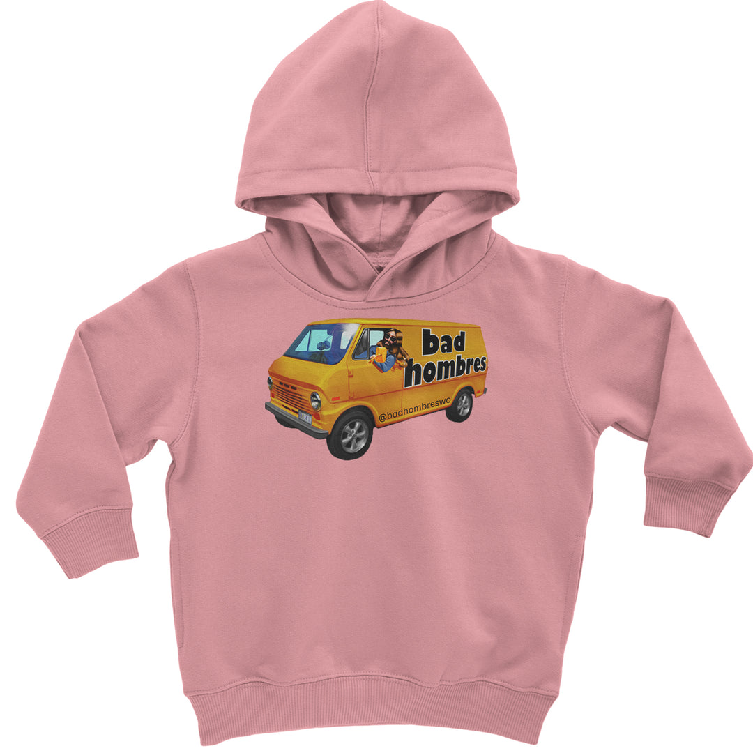 Bad Hombres Van West Chester Band Toddler Hoodie Or Infant Fleece Romper Mauve