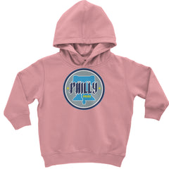 Philly Pride Liberty Bell Toddler Hoodie Or Infant Fleece Romper Mauve