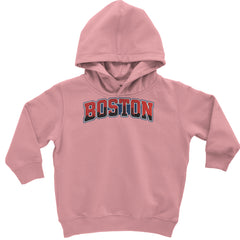 Boston City Pride Skyline Toddler Hoodie Or Infant Fleece Romper Mauve