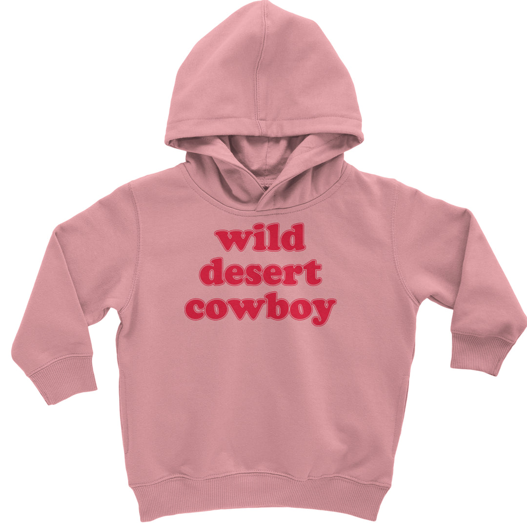 Wild Desert Cowboy Country Toddler Hoodie Or Infant Fleece Romper Mauve