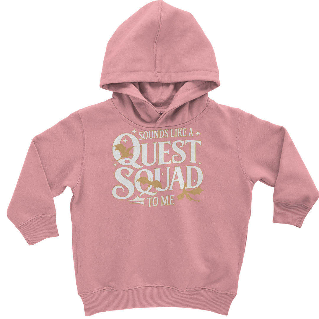 Sounds Like A Quest Squad To Me Empyrean Toddler Hoodie Or Infant Fleece Romper Mauve