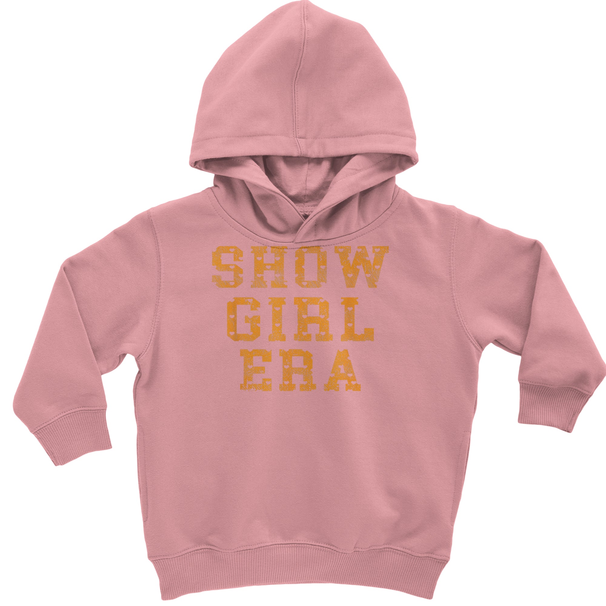 Vintage Showgirl Era Heart Toddler Hoodie Or Infant Fleece Romper Mauve