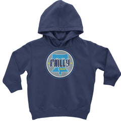 Philly Pride Liberty Bell Toddler Hoodie Or Infant Fleece Romper Navy Blue