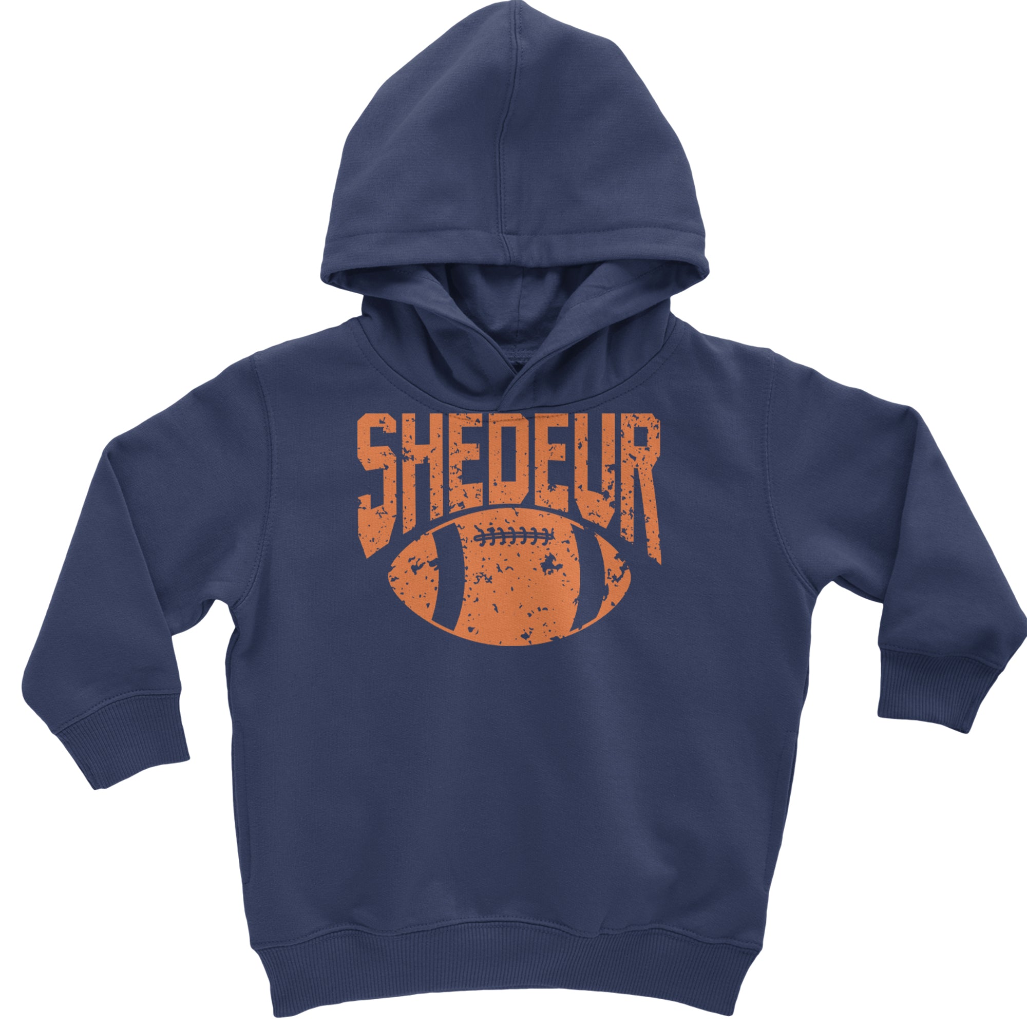 Shedeur Football Toddler Hoodie Or Infant Fleece Romper Black