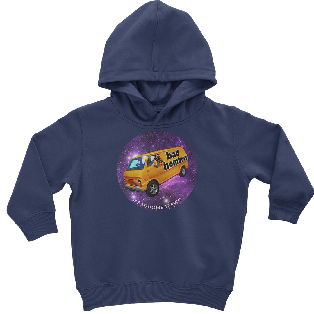 Bad Hombres Space West Chester Band Toddler Hoodie Or Infant Fleece Romper Navy Blue