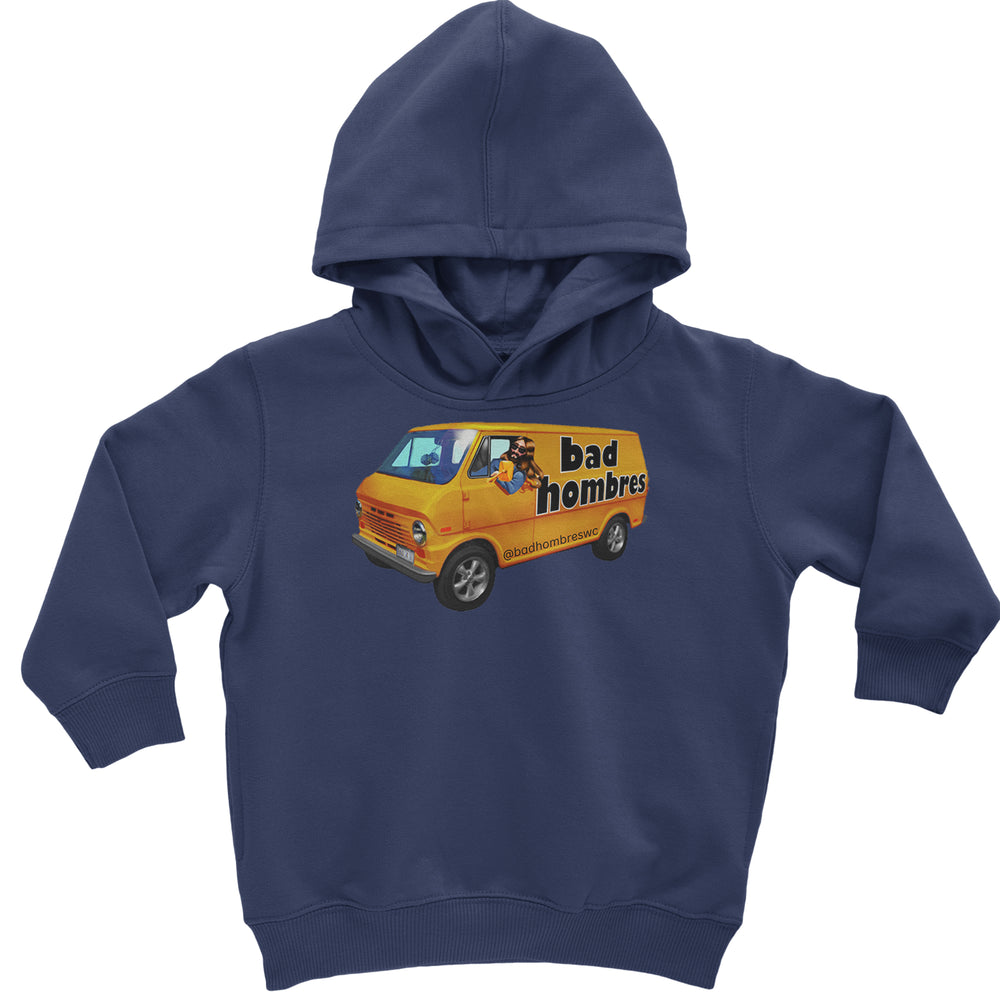 Bad Hombres Van West Chester Band Toddler Hoodie Or Infant Fleece Romper Navy Blue