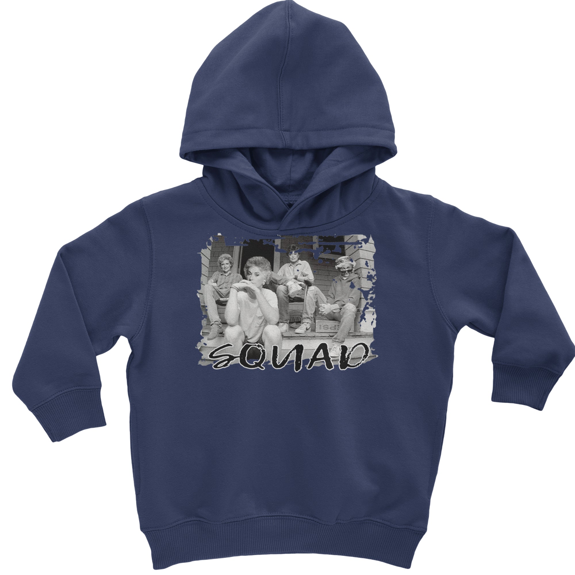 Squad Golden Girls Toddler Hoodie Or Infant Fleece Romper Navy Blue