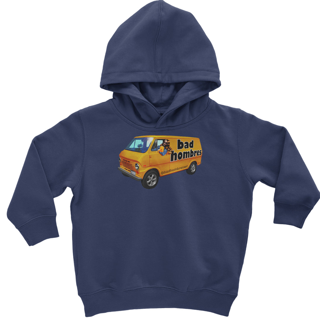 Bad Hombres Van West Chester Band Toddler Hoodie Or Infant Fleece Romper Navy Blue