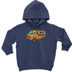 Bad Hombres Van West Chester Band Toddler Hoodie Or Infant Fleece Romper Navy Blue