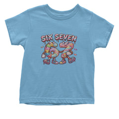 67 Candy Swirl Meme Infant One-Piece Romper Bodysuit Or Toddler T-shirt Light Blue