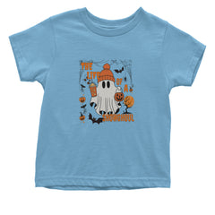 Life of a Showghoul Halloween Showgirl Vibes Infant One-Piece Romper Bodysuit or Toddler T-shirt Light Blue